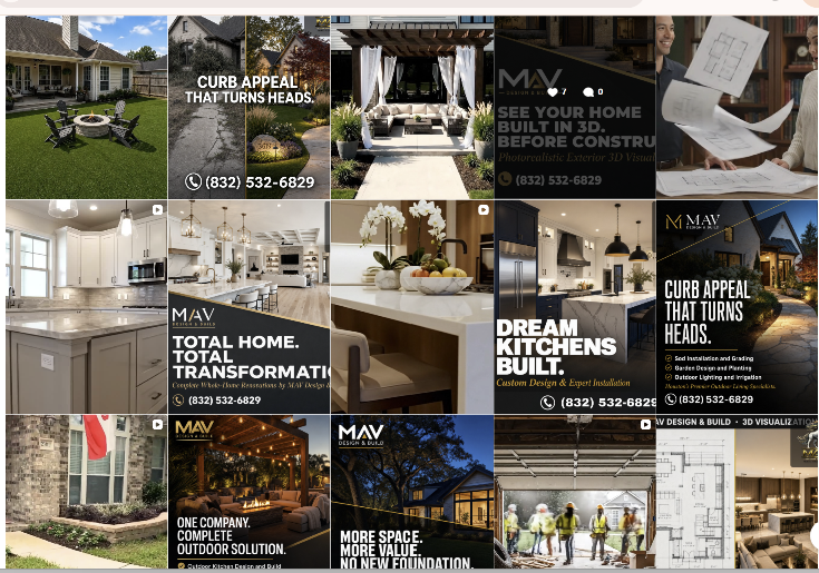 Real content automatically published across platforms