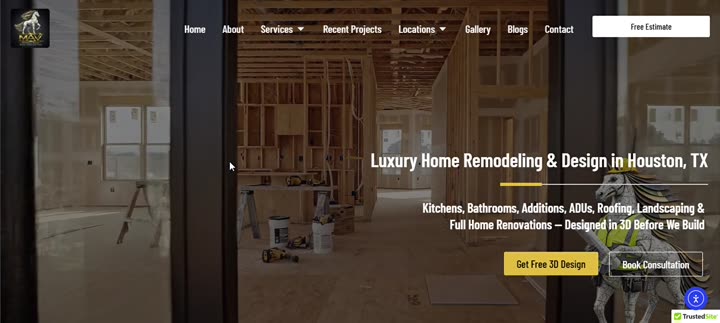 MAV Design & Build website
