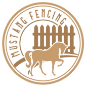 Mustang Fencing & Gates logo